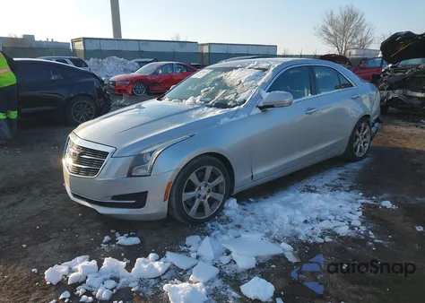 2015 Cadillac Ats Luxury из США, поврежденный, VIN 1G6AB5RX9F0102145
